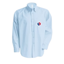 Chemise bleue Manches longues Homme - OXFORD