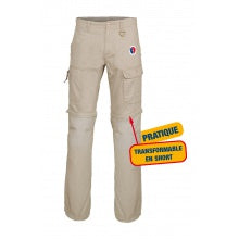 PANTALON 2 EN 1 MULTI POCHES KARIBAN