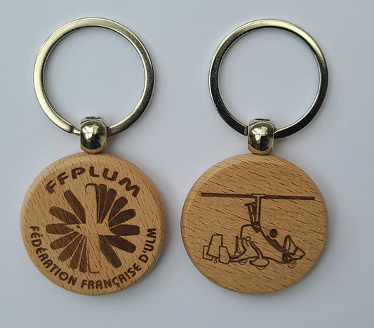 Porte-clés en bois - Autogire