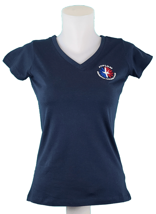 Tee-Shirt Femme Col en V MOON